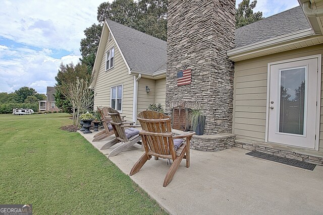 view of patio