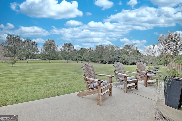 view of patio