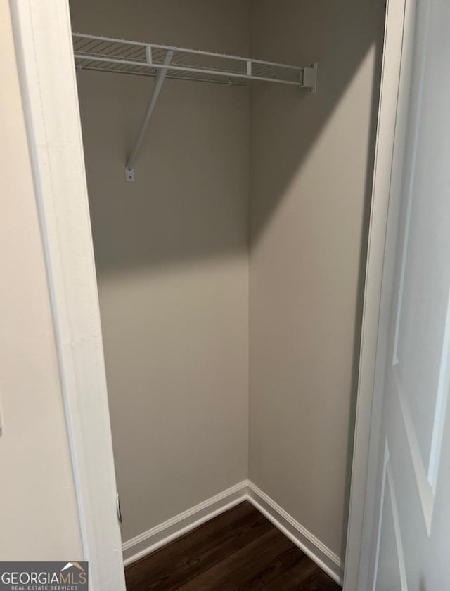 view of closet