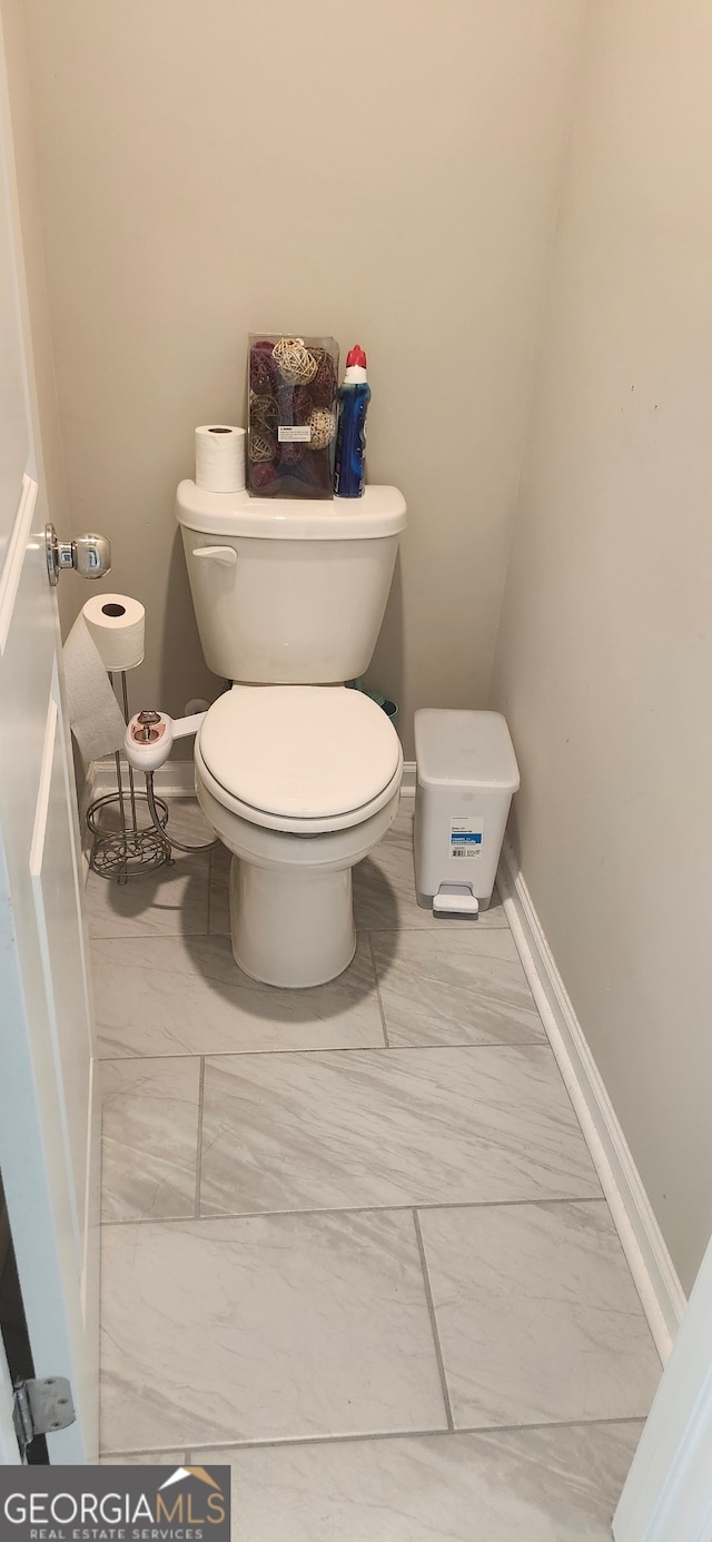 bathroom with toilet