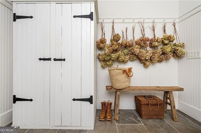 view of mudroom