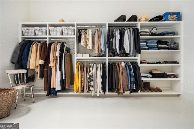 view of closet