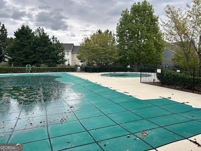 view of pool