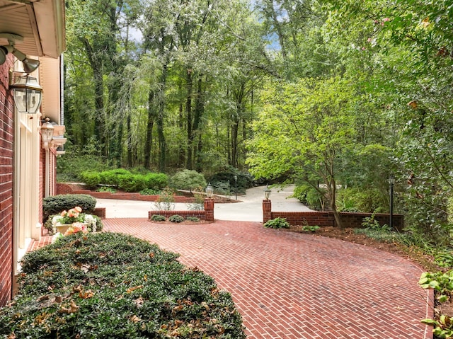 exterior space with a patio