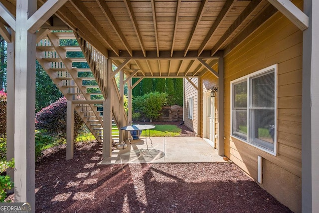 view of patio