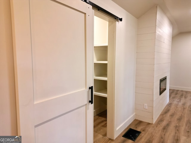 view of closet