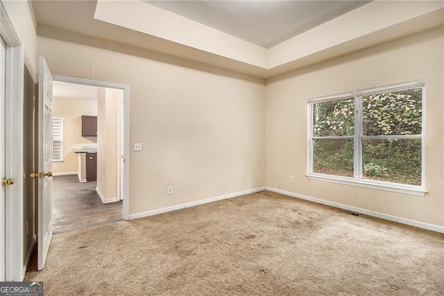 empty room with carpet