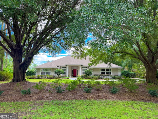 view of ranch-style home