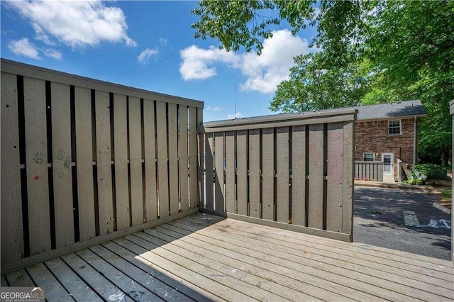 1235 Riverside Dr Unit C8, Gainesville, GA 30501 - view of wooden deck