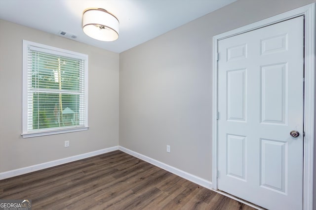 2911 Glenwood Ave SE, Atlanta, GA 30317 - spare room featuring dark hardwood / wood-style flooring