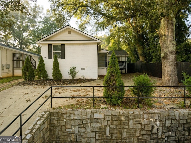 2911 Glenwood Ave SE, Atlanta, GA 30317 - view of side of property with a patio