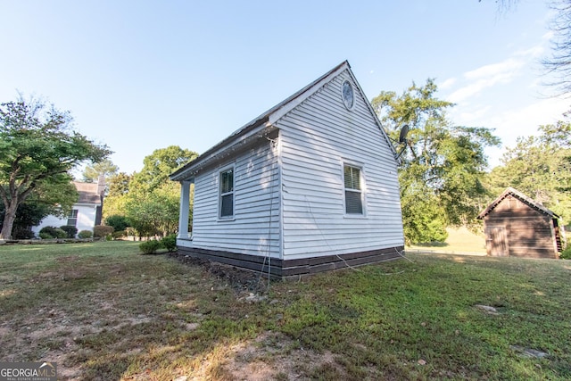 1651 Mergendollar Rd, Good Hope, GA 30641 - view of home's exterior with a lawn