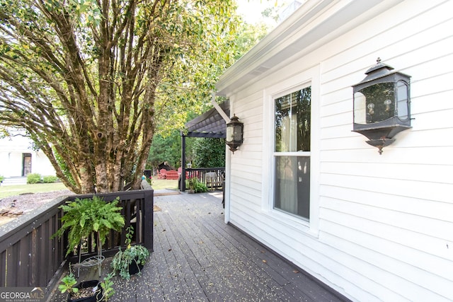 1651 Mergendollar Rd, Good Hope, GA 30641 - view of wooden deck