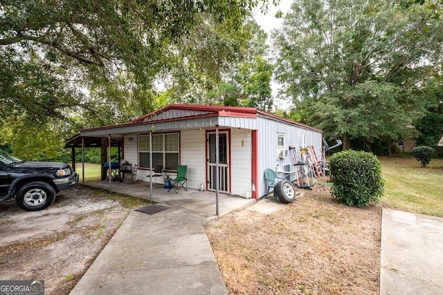 view of manufactured / mobile home