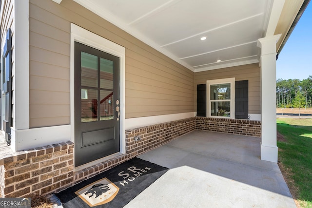 view of property entrance