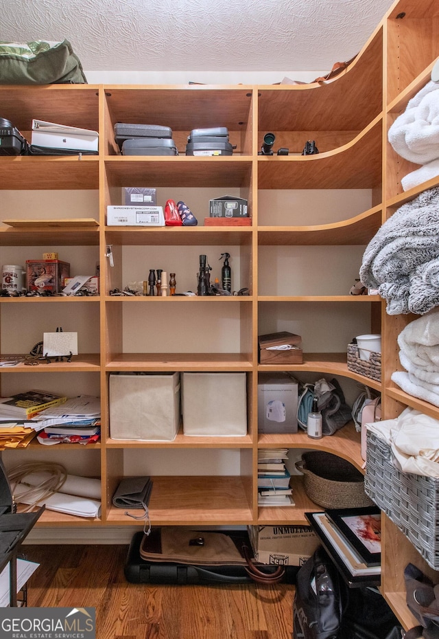 view of storage room