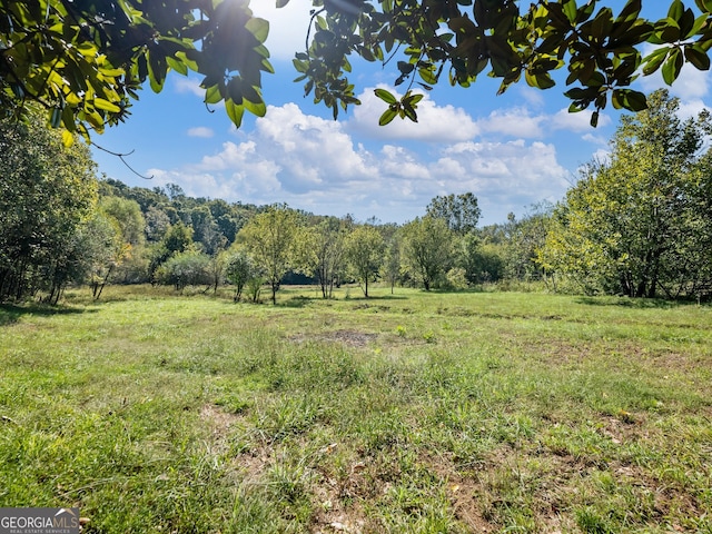 view of nature with a rural view