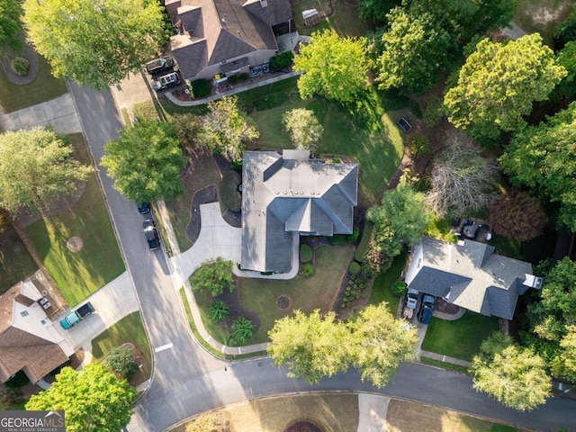 drone / aerial view