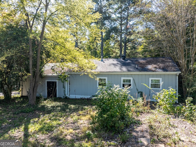 view of rear view of house