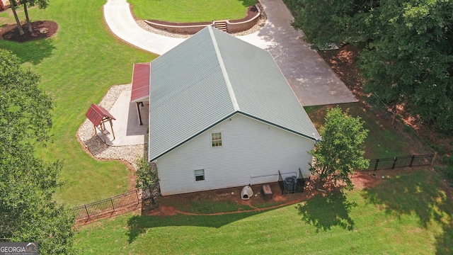 aerial view