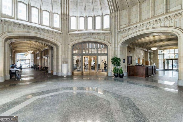 view of building lobby