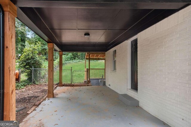 view of patio / terrace