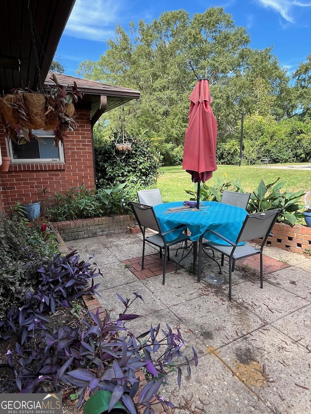 view of patio / terrace