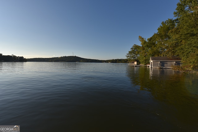 property view of water