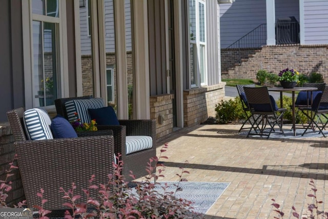 view of patio