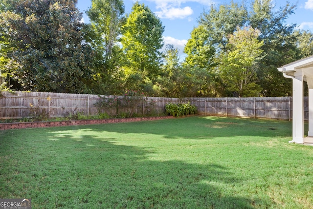 23 Brookview Dr, Newnan, GA 30265 - view of yard featuring a fenced backyard