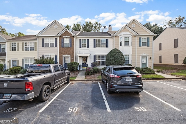 view of townhome / multi-family property