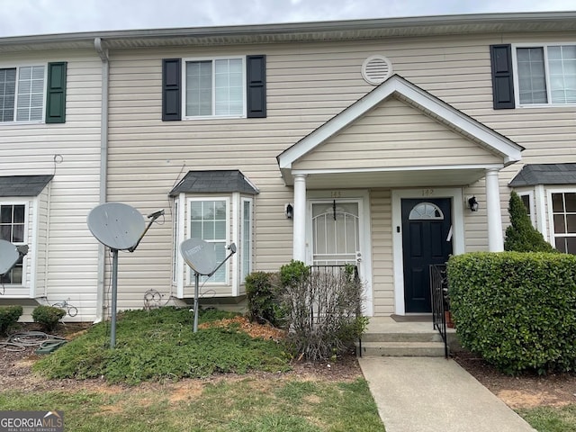 view of townhome / multi-family property