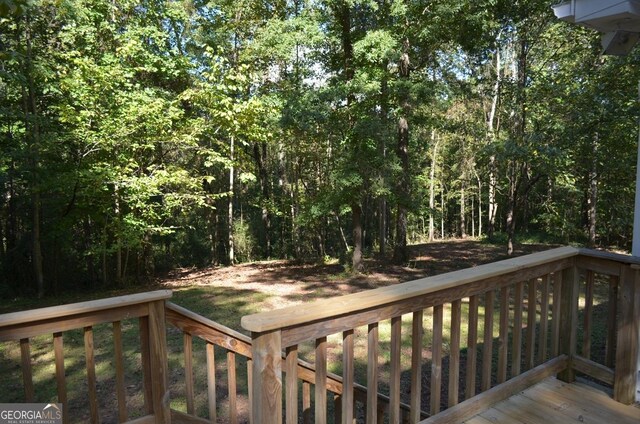 view of deck