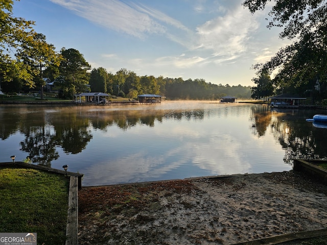 property view of water