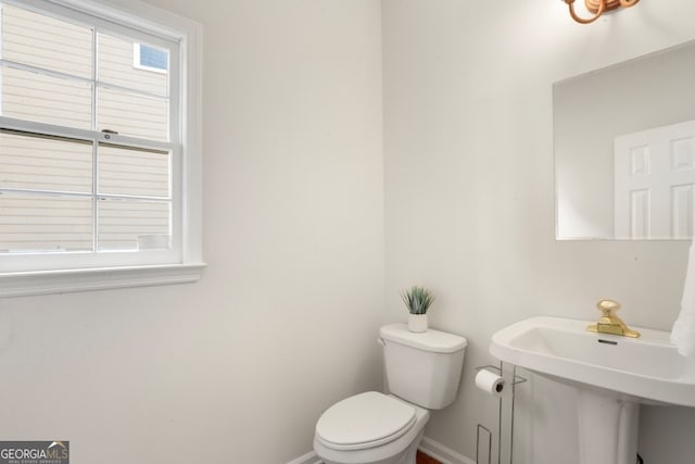 bathroom with toilet