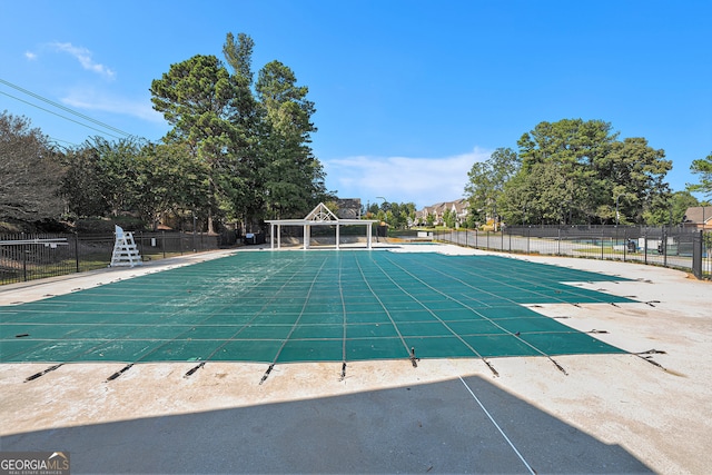 view of pool