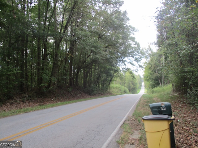 view of road