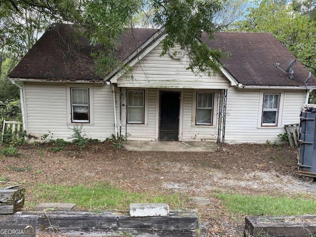 view of bungalow-style house