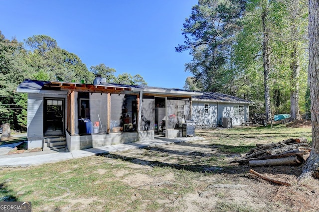 view of rear view of house