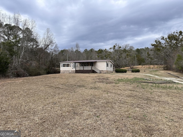 view of manufactured / mobile home