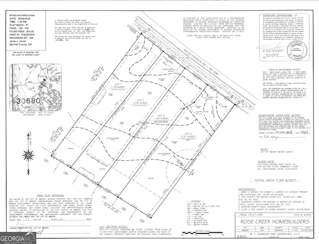 0 Miles Patrick Rd Lot 2, Winder GA, 30680 land for sale