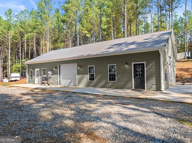 view of front of house featuring a patio