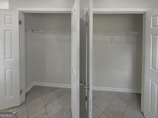 view of closet