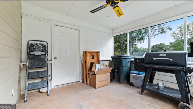 office area featuring carpet floors