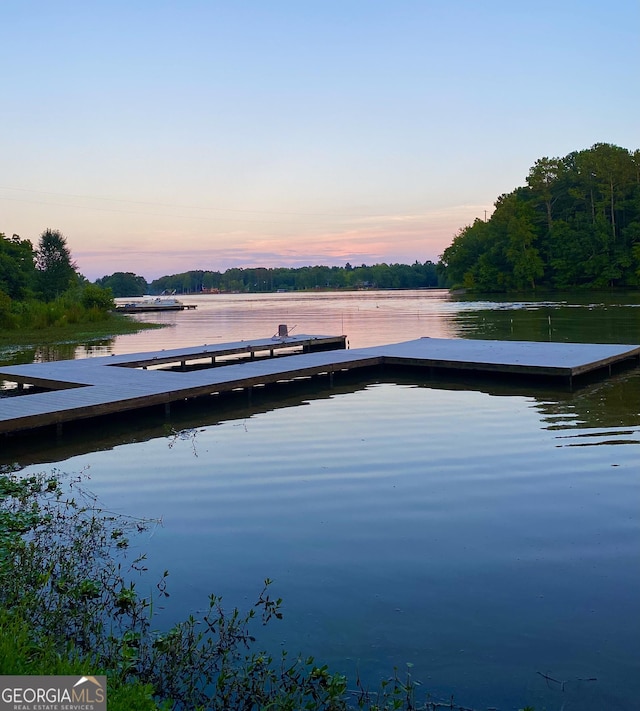 1011 Sugar Hill Way, Buckhead, GA 30625 - dock area featuring a water view
