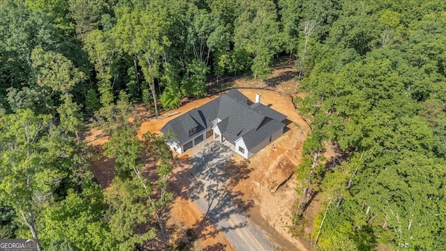 107 Marks Way, Canton, GA 30115 - view of subject property featuring a heavily wooded area