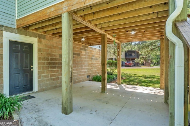 view of patio