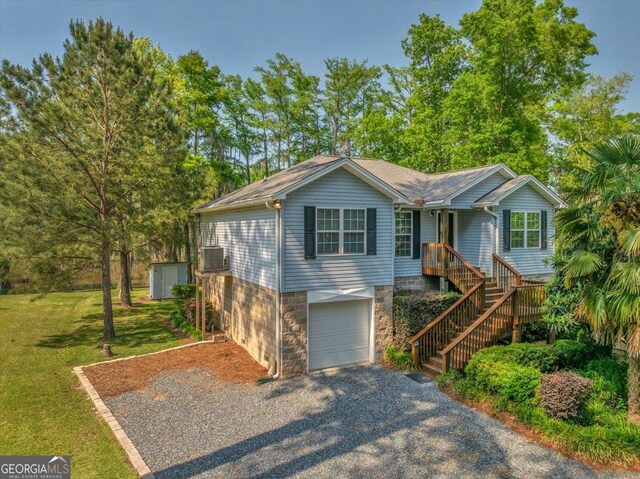 123 E Entreken Rd, Cobb, GA 31735 - dock area with a wooded view and a water view
