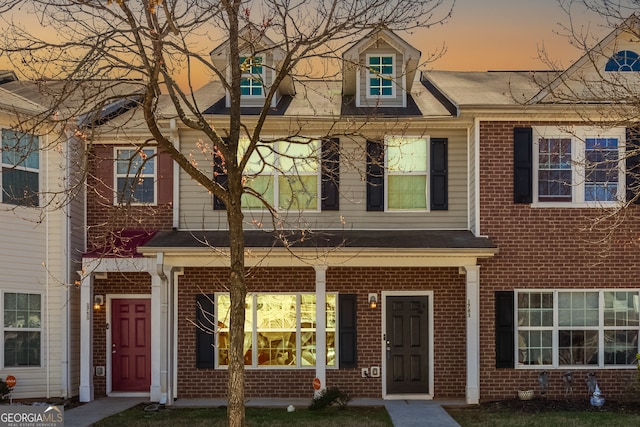 view of townhome / multi-family property