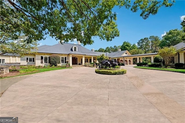 view of ranch-style house